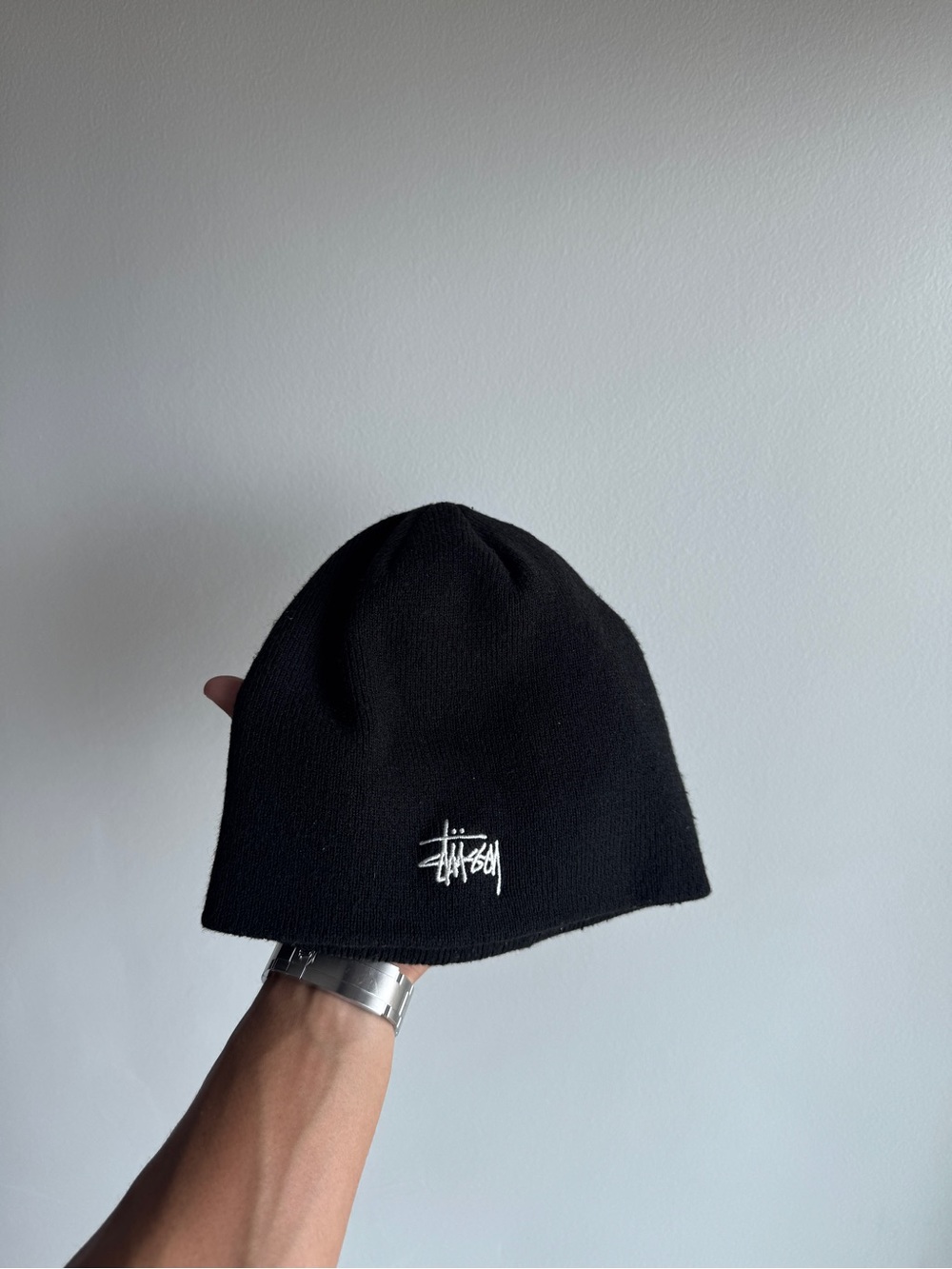 Stussy Black Knit Beanie